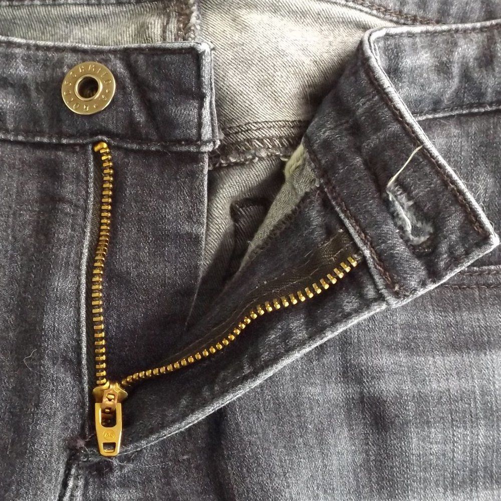 AG ADRIANO GOLDSHMEID Jeans, 26R, Legging Ankle, Skinny, CoalGrey Wash, low rise - Picture 7 of 12